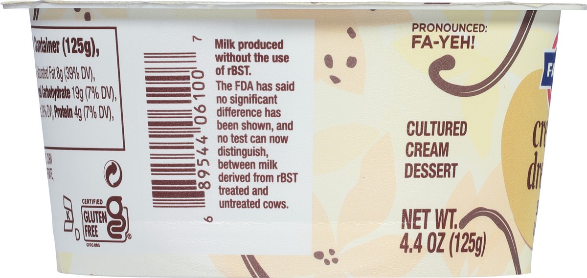 slide 5 of 13, Fage Cultured Creamy Dreamy Sweet Vanilla Cream Dessert 4.4 oz, 4.4 oz