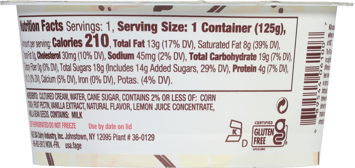 slide 4 of 13, Fage Cultured Creamy Dreamy Sweet Vanilla Cream Dessert 4.4 oz, 4.4 oz