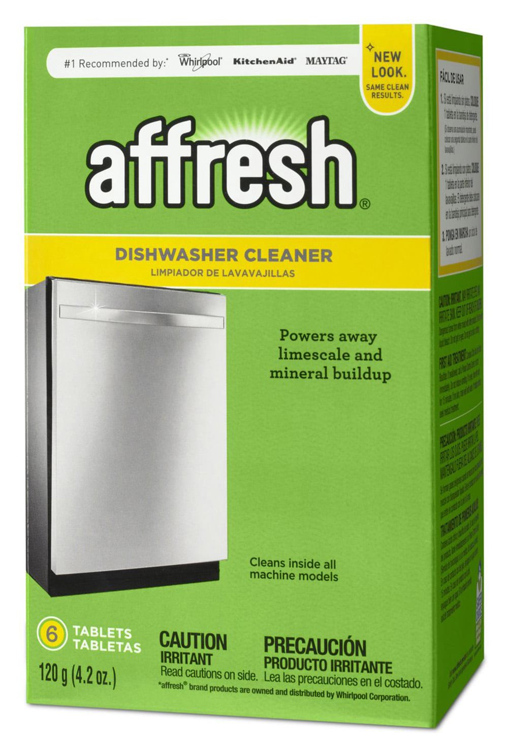 slide 1 of 4, affresh Ounce(s) Dishwasher Cleaner Tablets 6 -Pack, 1 ct