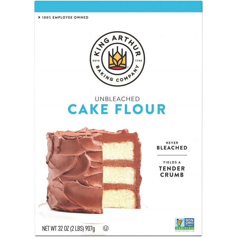 slide 1 of 9, King Arthur Flour Unbleached Cake Flour - 32oz, 32 oz