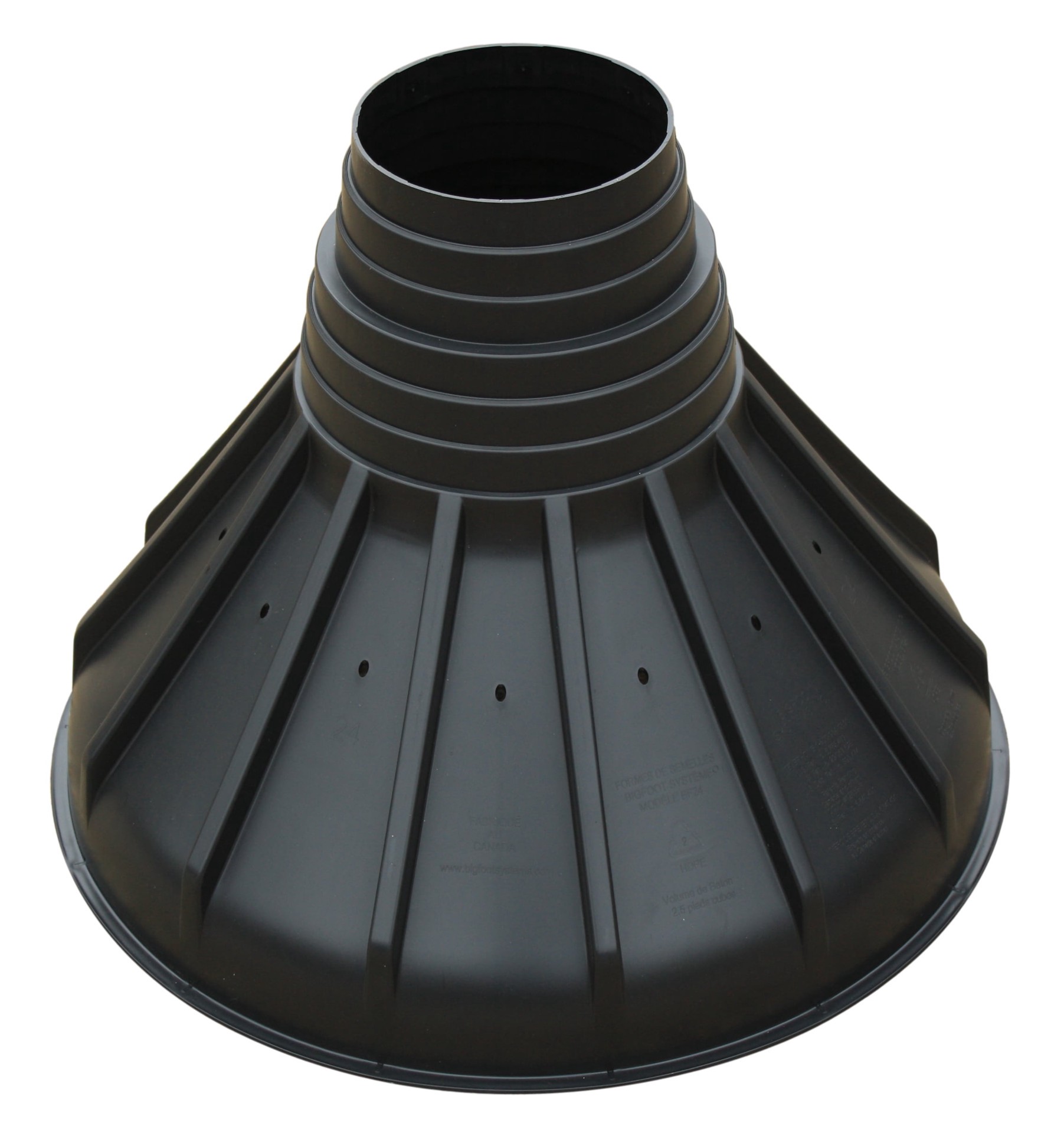 slide 2 of 5, Bigfoot Systems 25.5-in x 19-in Concrete Form Footing, 1 ct