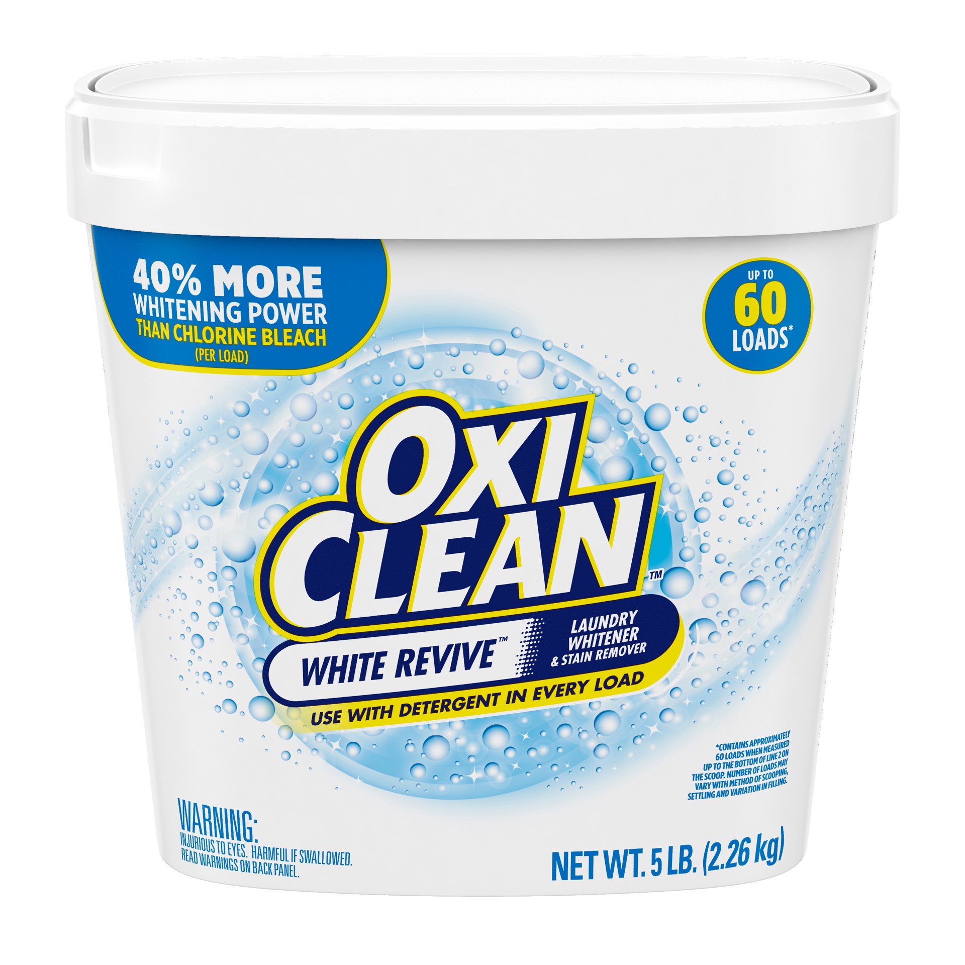 slide 1 of 6, OxiClean 5 Pound(s) Laundry Stain Remover, 1 ct