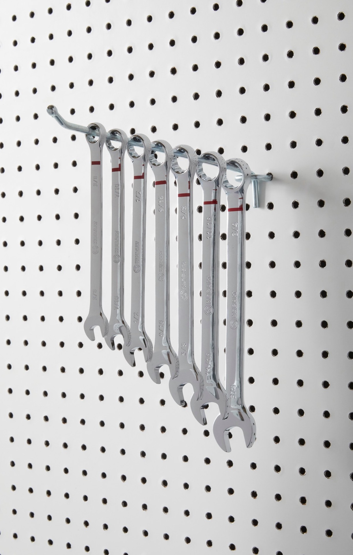 slide 2 of 2, Project Source Steel Pegboard hook in Silver 10-in W x 1.38-in H, 1 ct