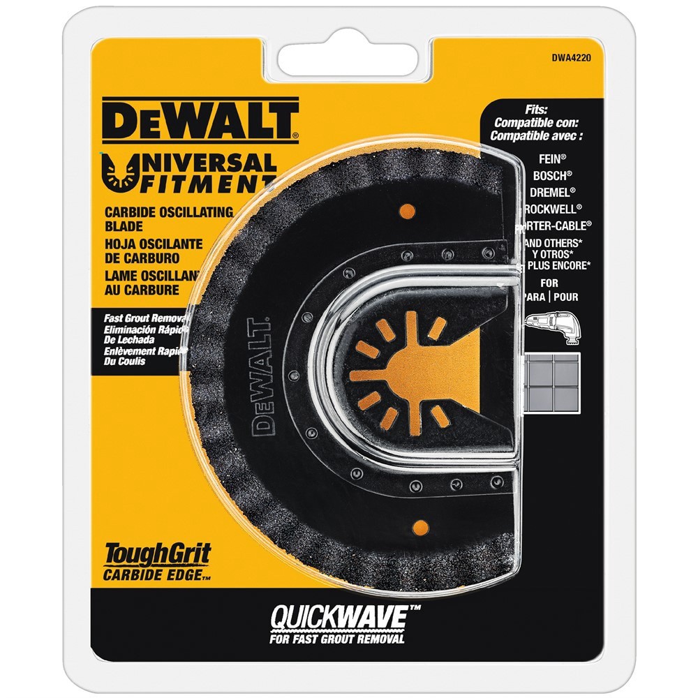 slide 6 of 6, DEWALT Carbide Oscillating Tool Blade, 1 ct