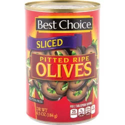 Best Choice Sliced Pitted Ripe Black Olives
