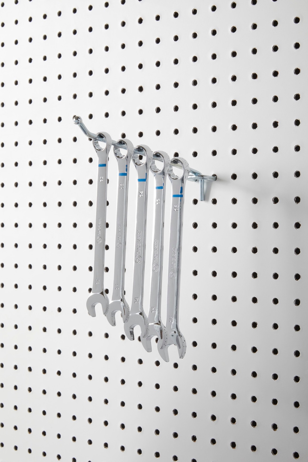 slide 2 of 2, Project Source Steel Pegboard hook in Silver 8-in W x 1.38-in H, 1 ct