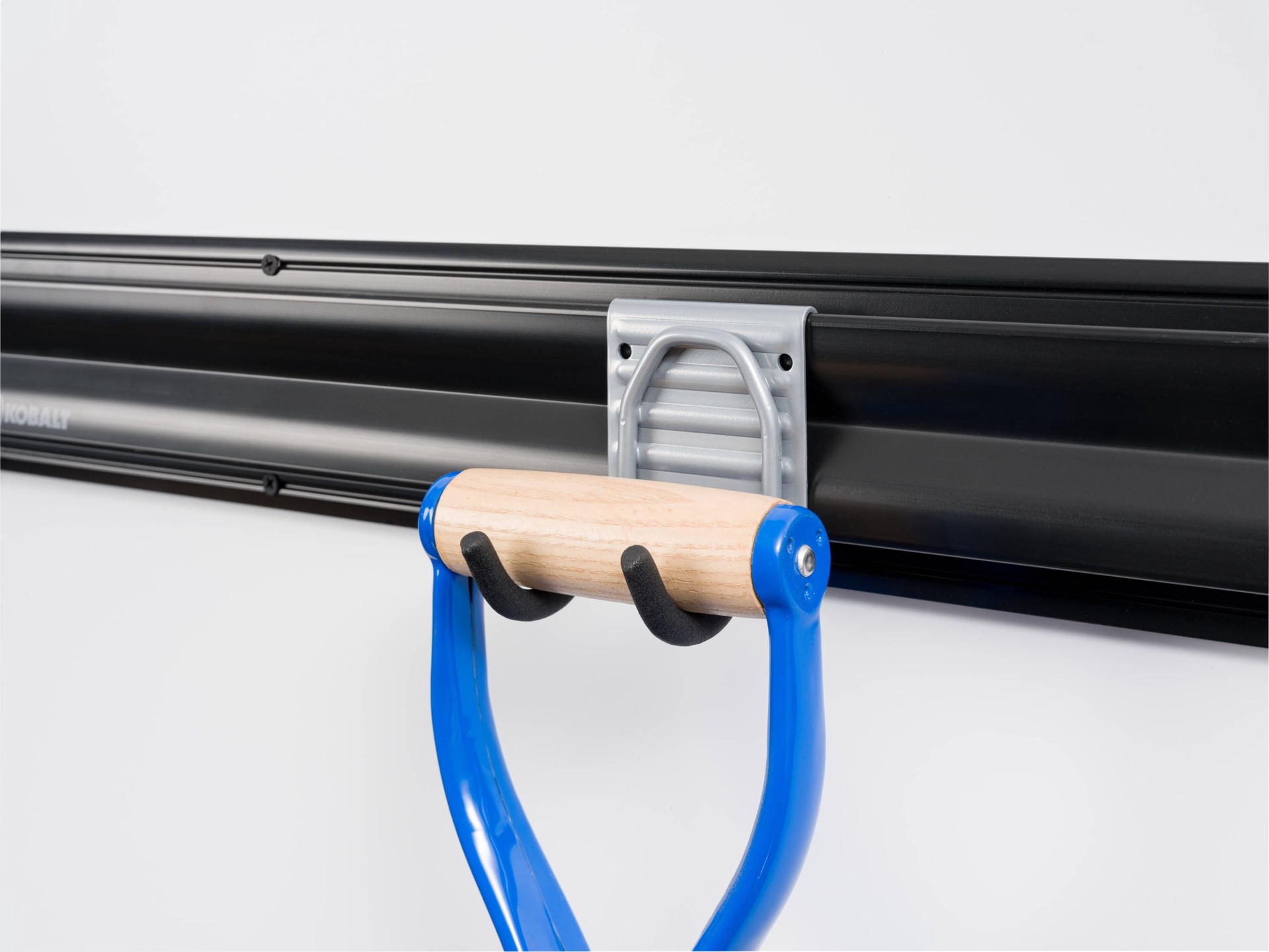 slide 5 of 6, Kobalt 11 -Piece 7.1-in Gray and black Plastic Multipurpose Storage rail system, 1 ct