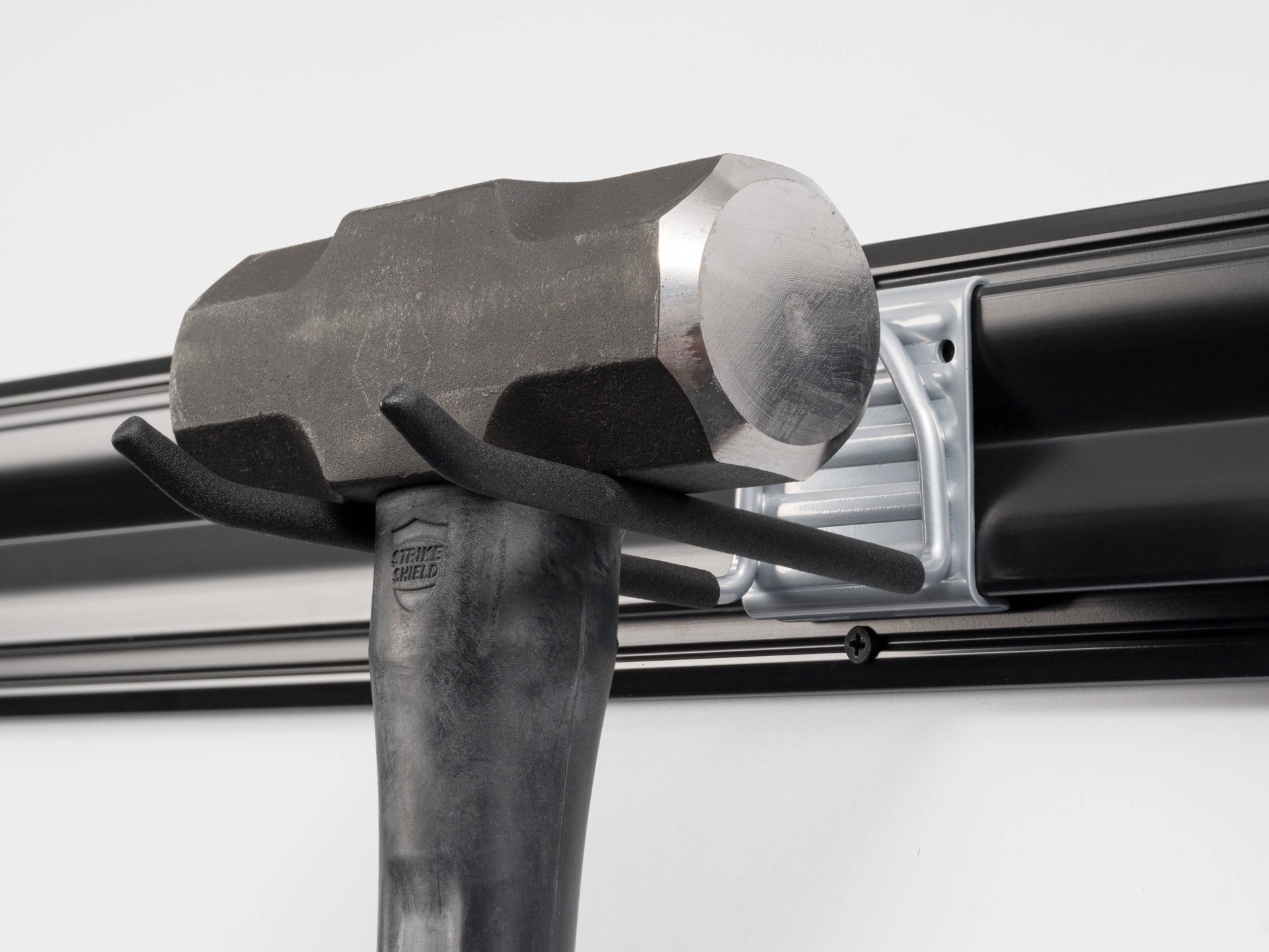 slide 6 of 6, Kobalt 11 -Piece 7.1-in Gray and black Plastic Multipurpose Storage rail system, 1 ct