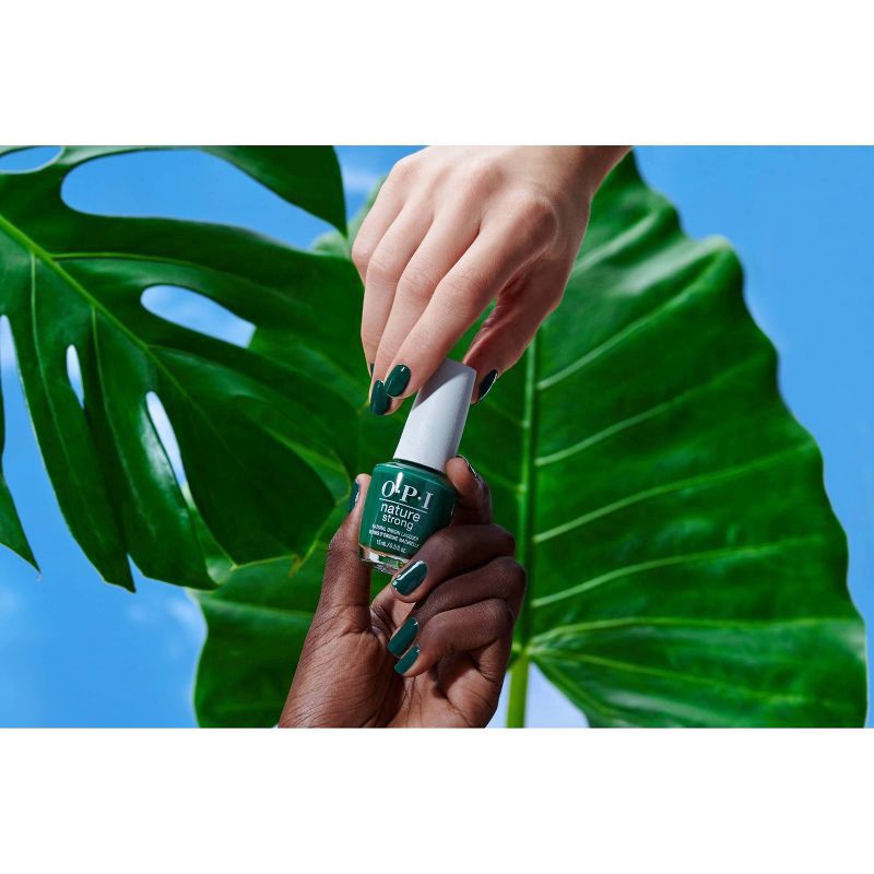 slide 3 of 4, OPI Nature Strong Nail Polish - Leaf by Example - 0.5 fl oz, 0.5 fl oz