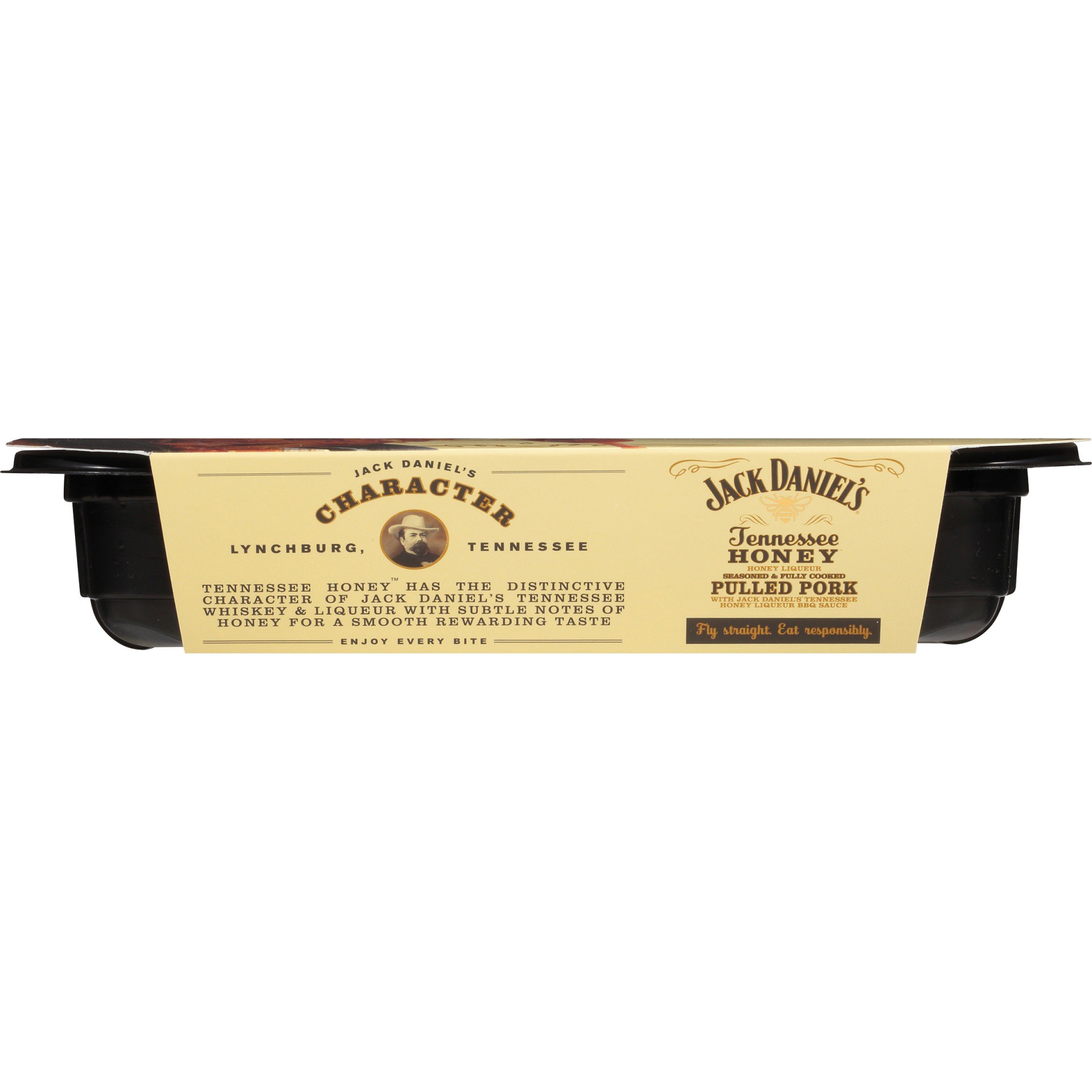 slide 3 of 5, Jack Daniel's Tennessee Honey Liqueur Seasoned & Fully Cooked Pulled Pork 16 oz. Tray, 16 oz