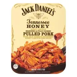 Jack Daniel's Tennessee Honey Liqueur Seasoned & Fully Cooked Pulled Pork 16 oz. Tray