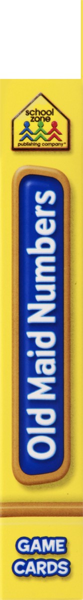 slide 10 of 11, School Zone Old Maid Numbers Game Cards 1 ea, 1 ct