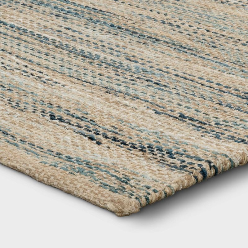 slide 3 of 4, 5'x7' Woven Area Rug Indigo - Threshold™, 1 ct