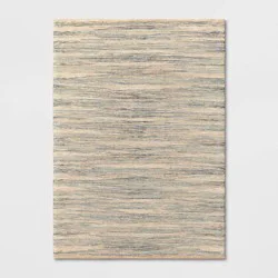 5&#x27;x7&#x27; Woven Area Rug Indigo - Threshold™