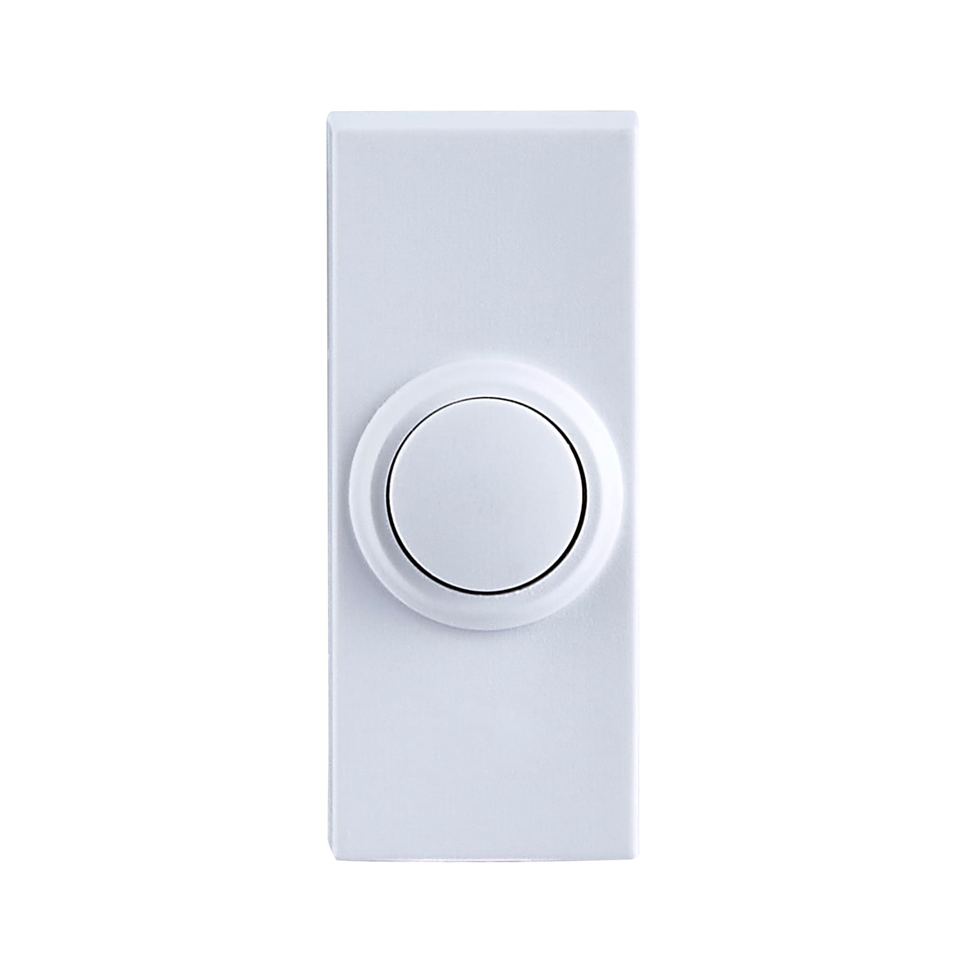 slide 3 of 6, Utilitech Wireless White Doorbell Button (Batteries Included), 1 ct