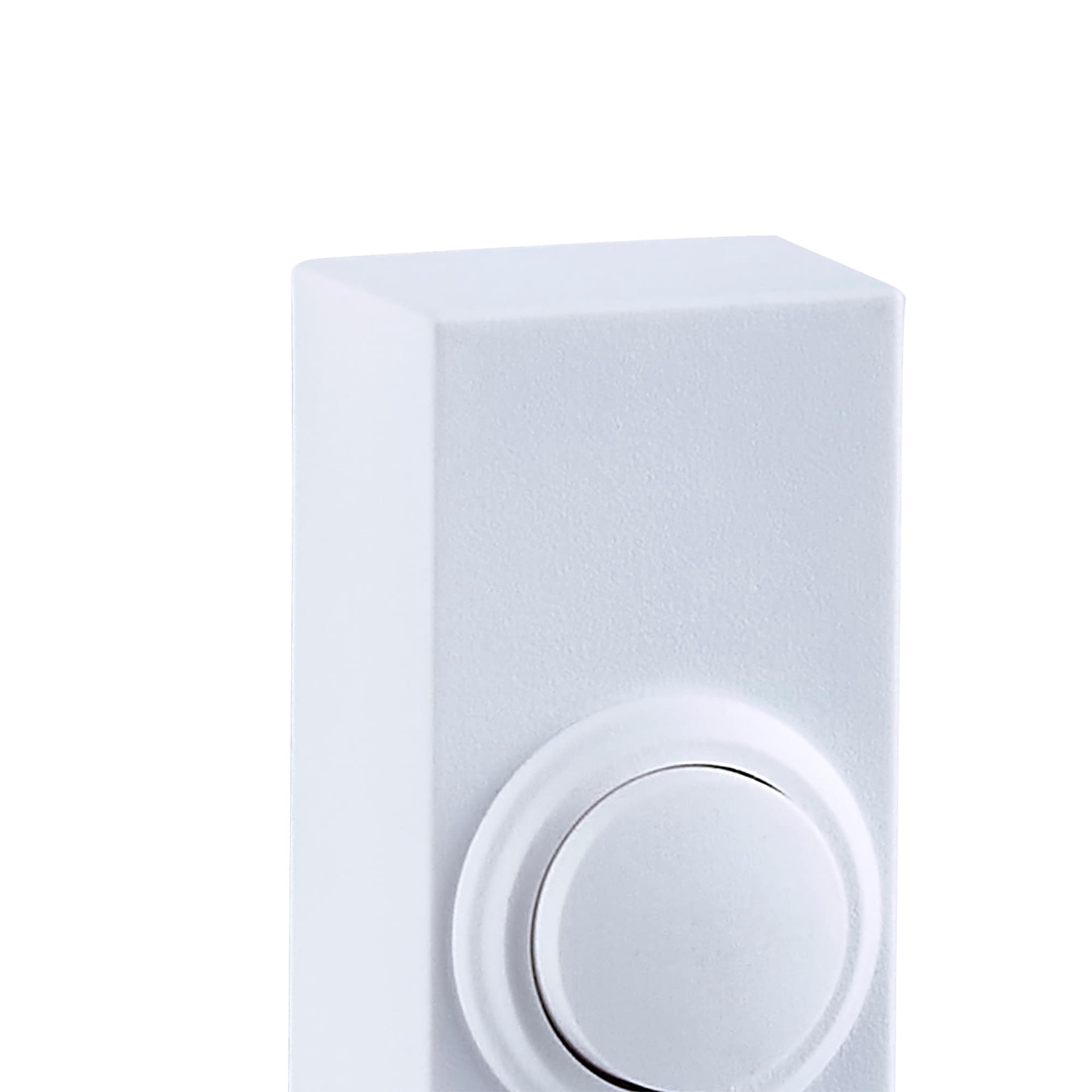 slide 4 of 6, Utilitech Wireless White Doorbell Button (Batteries Included), 1 ct