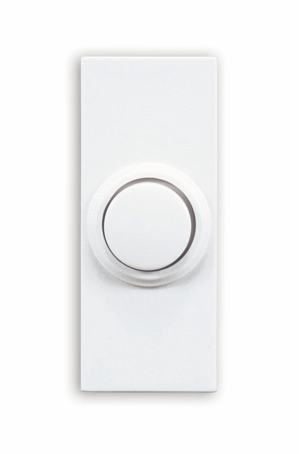 slide 1 of 6, Utilitech Wireless White Doorbell Button (Batteries Included), 1 ct