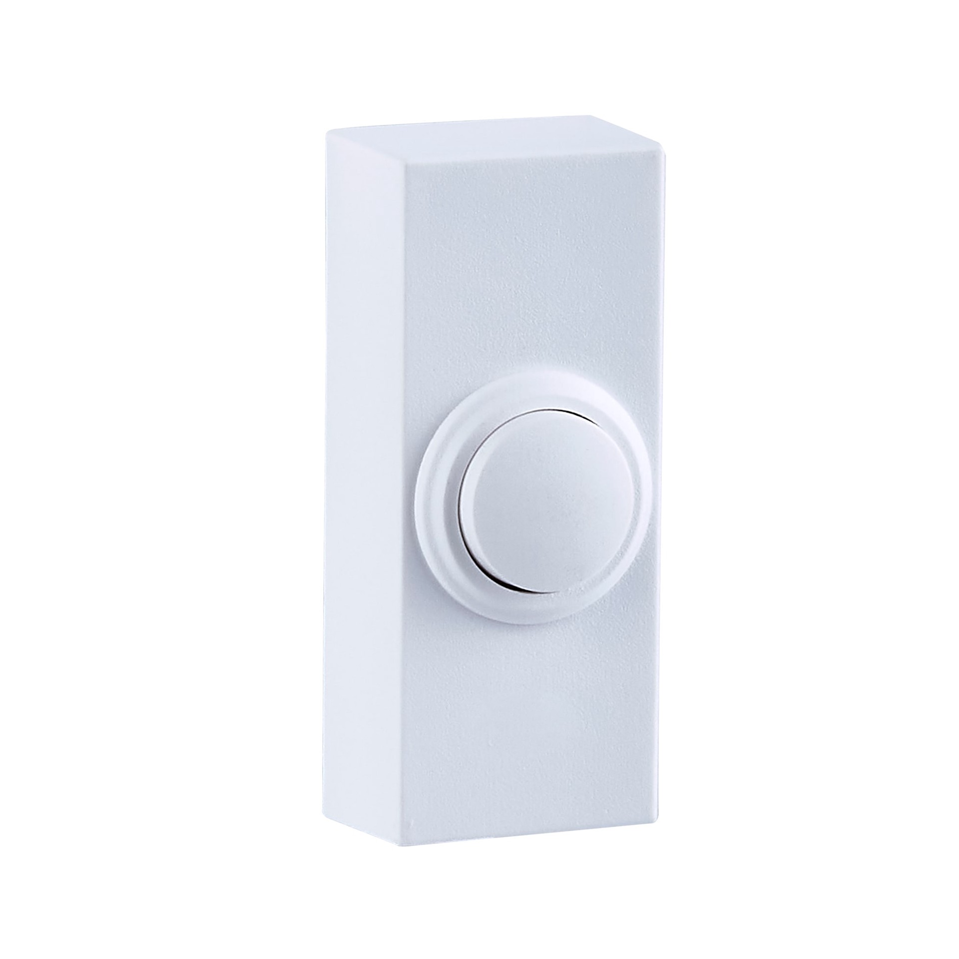 slide 5 of 6, Utilitech Wireless White Doorbell Button (Batteries Included), 1 ct