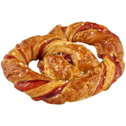 Raspberry Bretzel Pastry 4.41 Oz