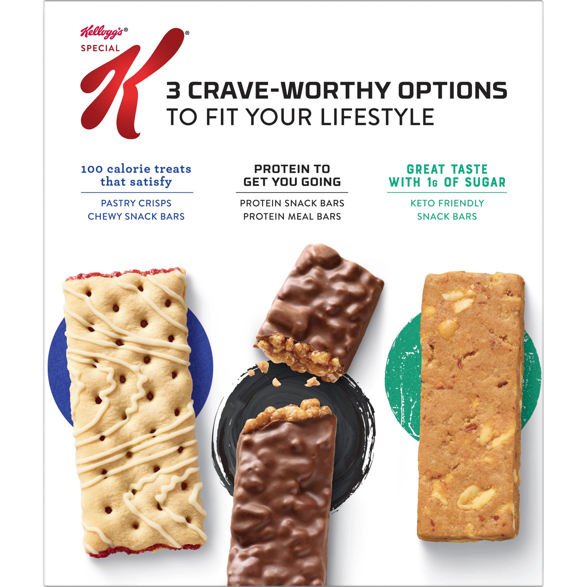 slide 2 of 5, Special K Kellogg's Special K Protein Meal Bars, Chocolate Peanut Butter, 9.5 oz, 6 Count, 9.5 oz