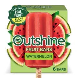 Outshine Watermelon Frozen Fruit Bars - 6ct/15 fl oz