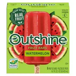 Outshine Watermelon Frozen Fruit Bars - 6ct/14.7oz