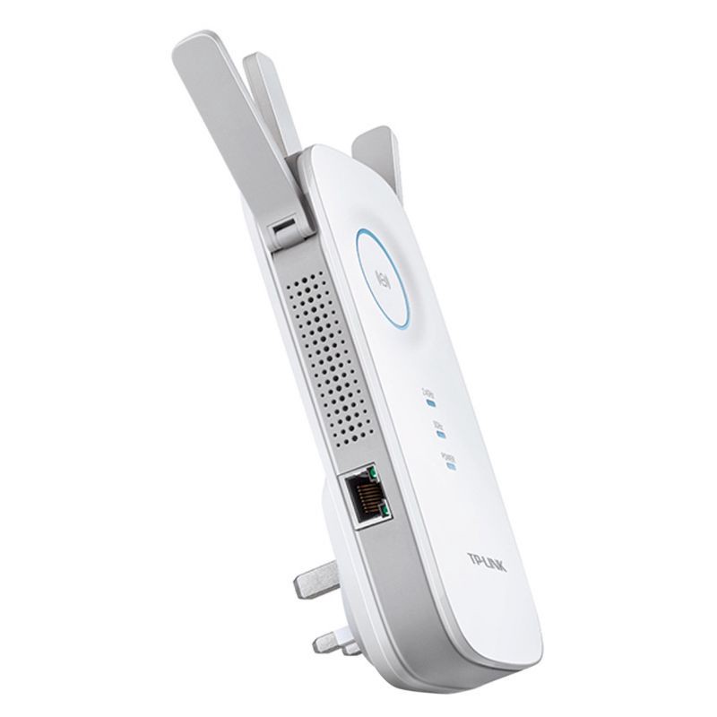 slide 2 of 8, TP-LINK AC1750 Wi-Fi Dual Band Plug In Range Extender - White (RE450), 1 ct