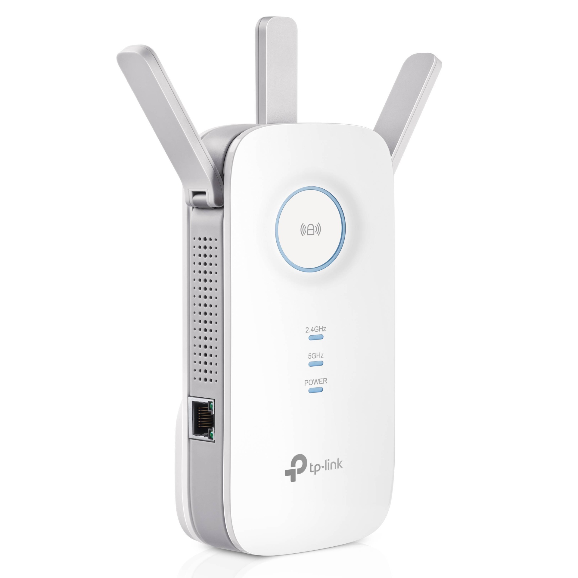 slide 1 of 8, TP-LINK AC1750 Wi-Fi Dual Band Plug In Range Extender - White (RE450), 1 ct