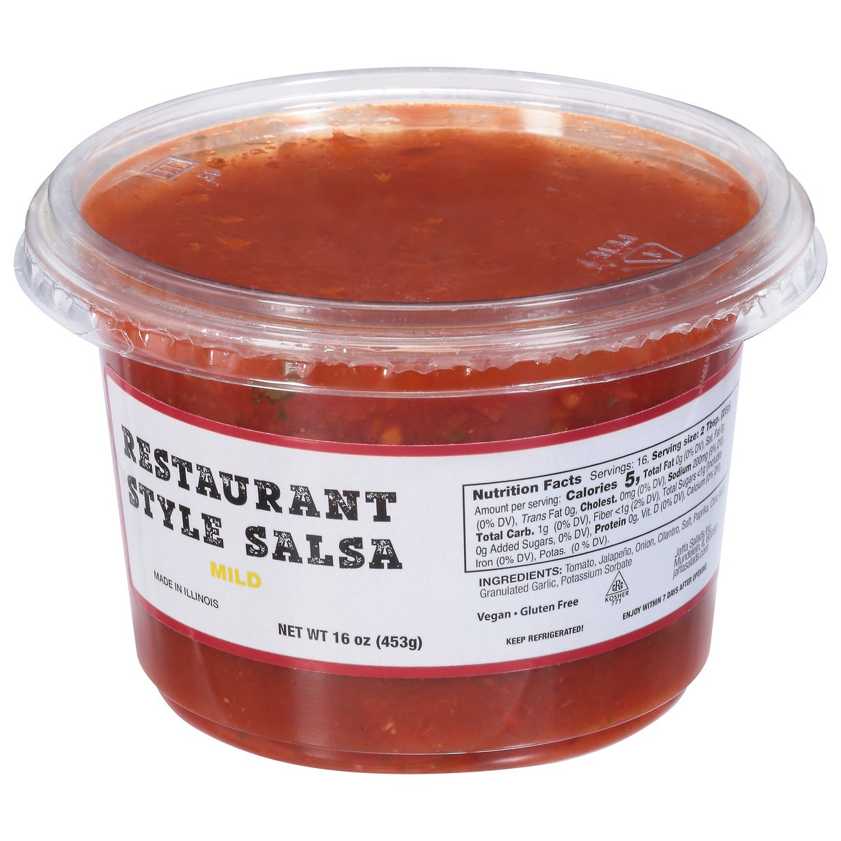 slide 4 of 4, Jaffa Salsa Rstrnt Style, 16 oz
