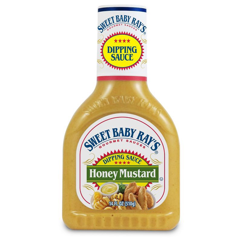 slide 1 of 3, Sweet Baby Ray's Honey Mustard Dipping Sauce - 14 fl oz, 14 fl oz