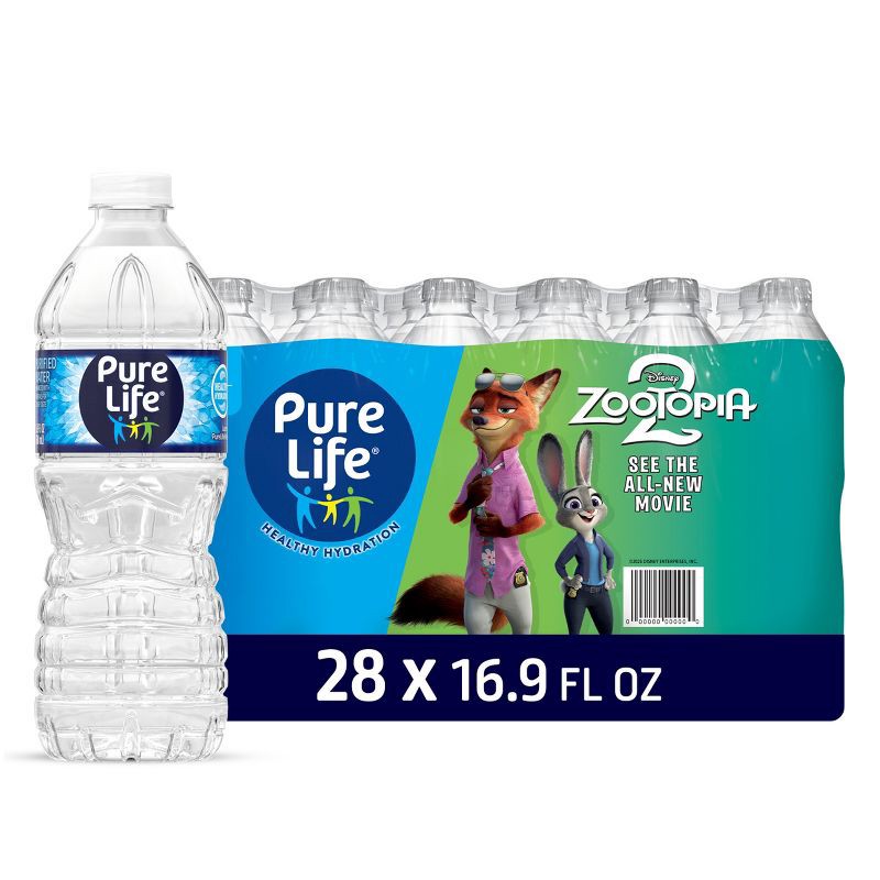 slide 1 of 9, Pure Life Purified Water - 28pk/16.9 fl oz Bottles, 28 ct, 16.9 fl oz