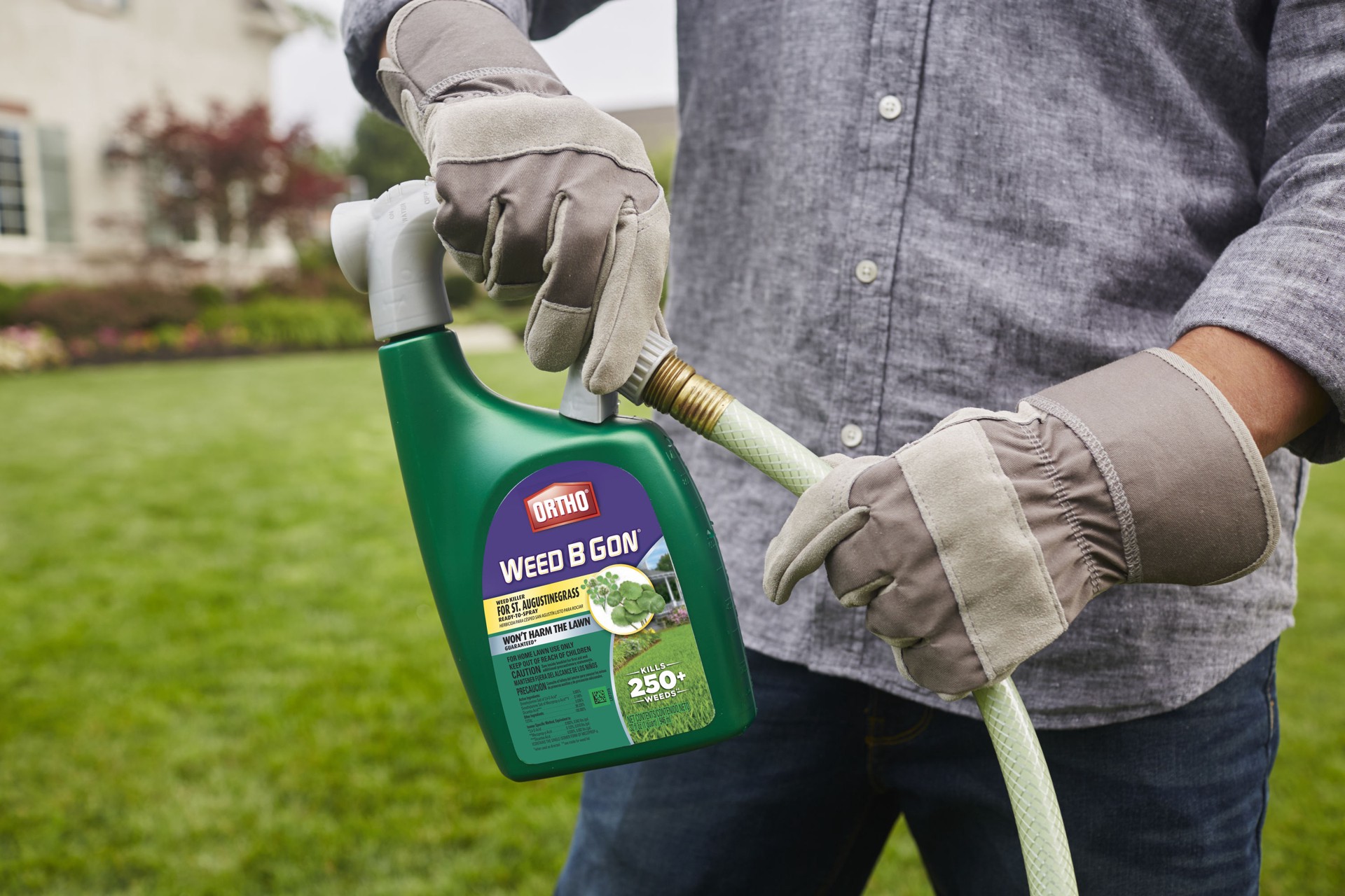 slide 2 of 3, ORTHO Weed B Gon 32 -fl oz Hose end sprayer Concentrate Lawn Weed Killer, 1 ct