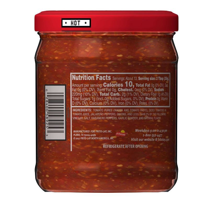 slide 3 of 10, Tostitos Chunky Habanero Hot Salsa Dip - 15.5oz, 15.5 oz
