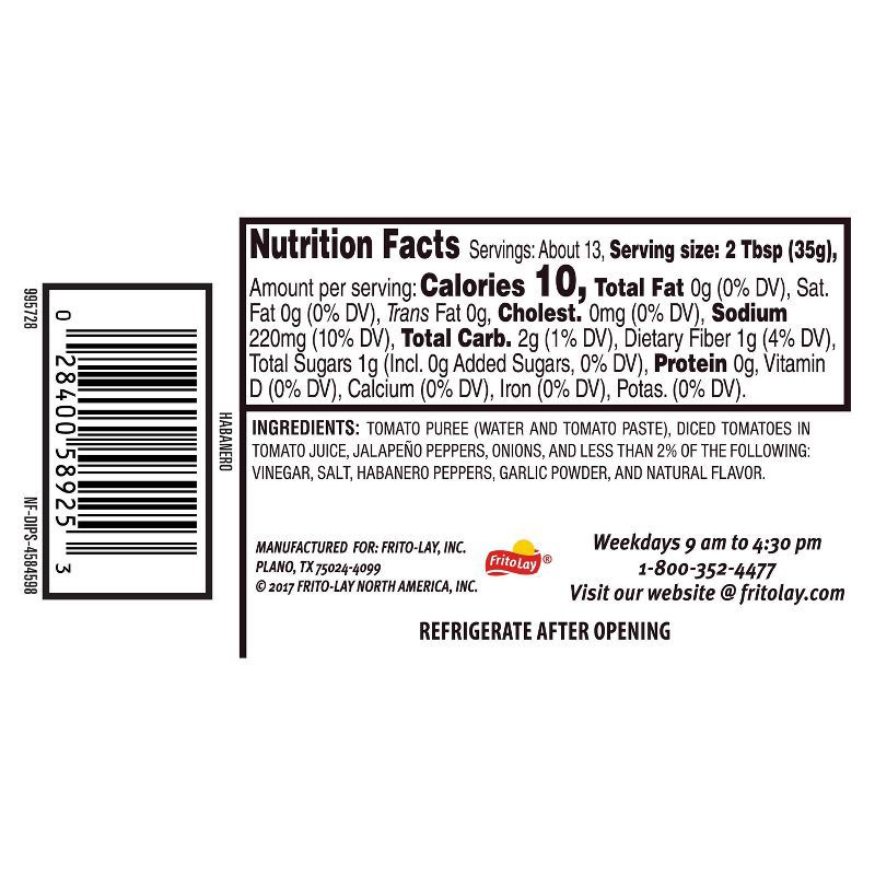 slide 10 of 10, Tostitos Chunky Habanero Hot Salsa Dip - 15.5oz, 15.5 oz