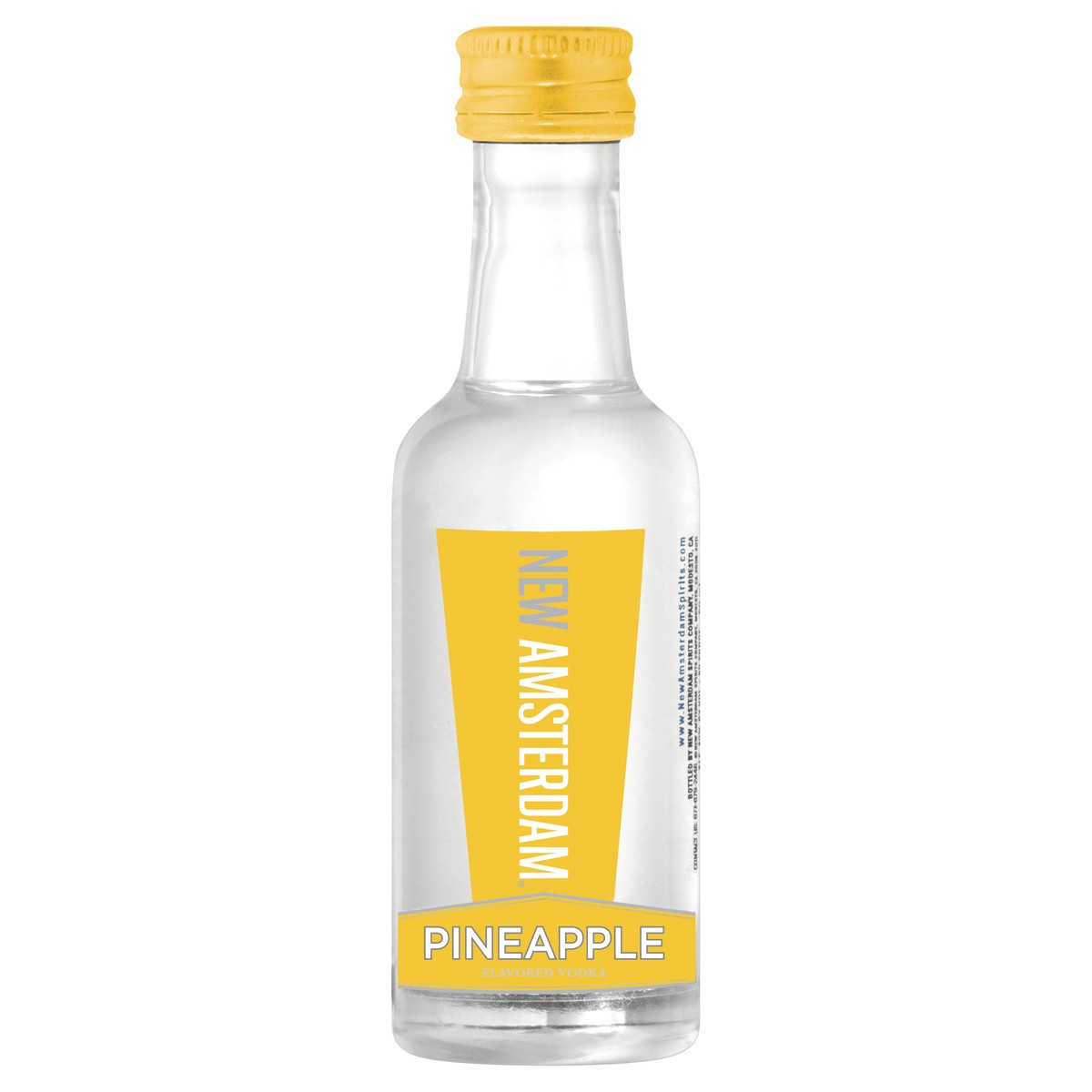 slide 5 of 5, New Amsterdam Vodka, 50 ml