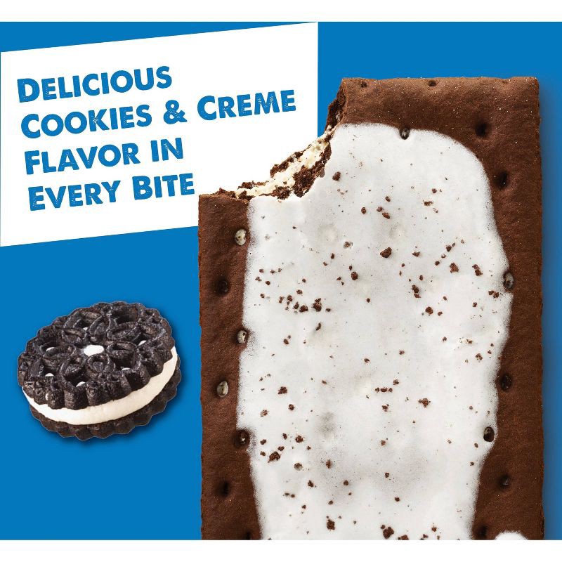 slide 5 of 10, Pop-Tarts Frosted Cookies & Cream Pastries - 8ct/13.5oz, 8 ct; 13.5 oz