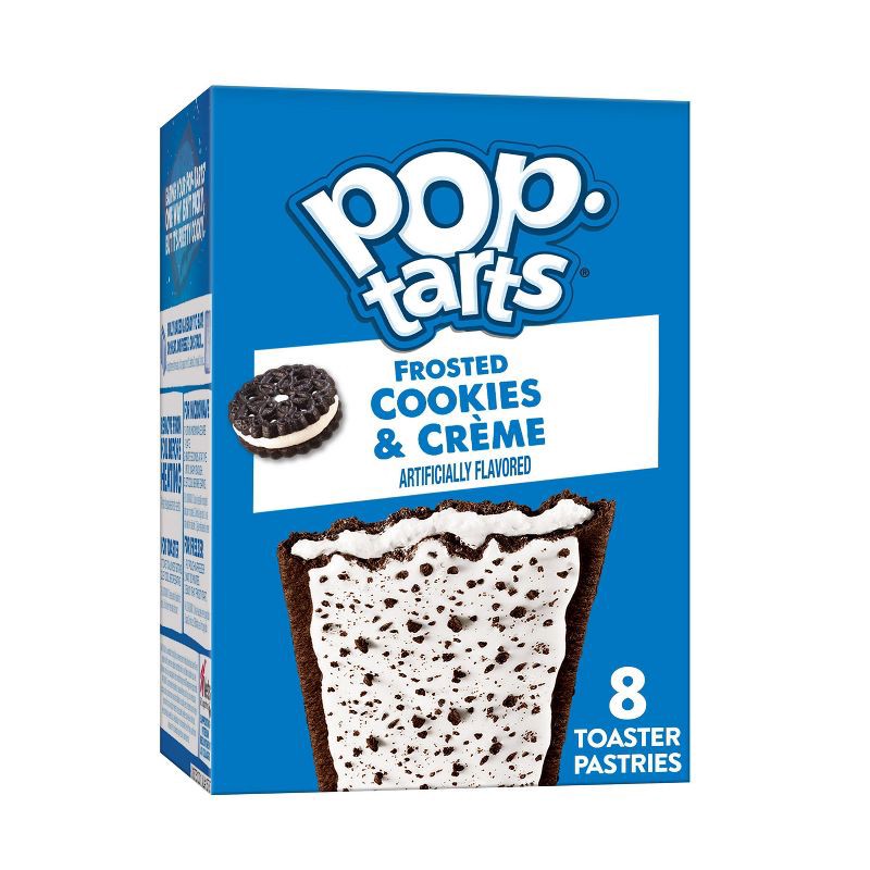 slide 1 of 10, Pop-Tarts Frosted Cookies & Cream Pastries - 8ct/13.5oz, 8 ct; 13.5 oz