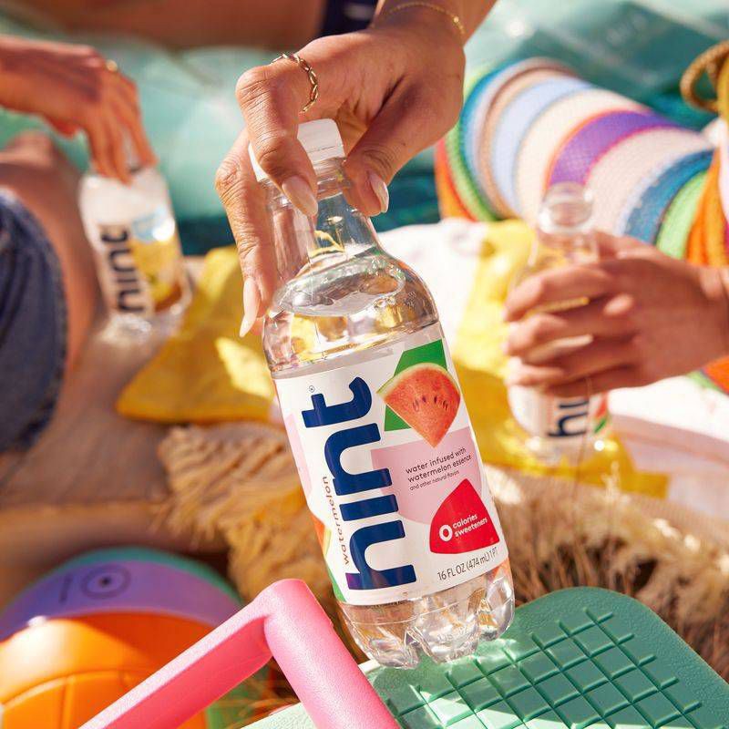 slide 6 of 8, hint Watermelon Flavored Water - 16 fl oz Bottle, 16 fl oz