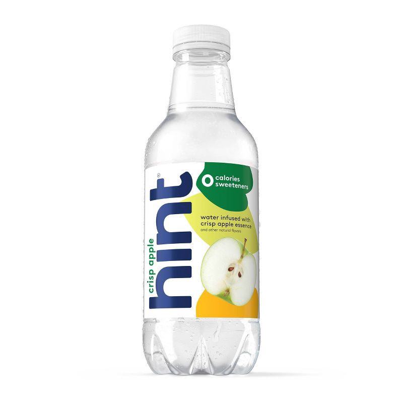 slide 1 of 8, hint Crisp Apple Flavored Water - 16 fl oz Bottle, 16 fl oz