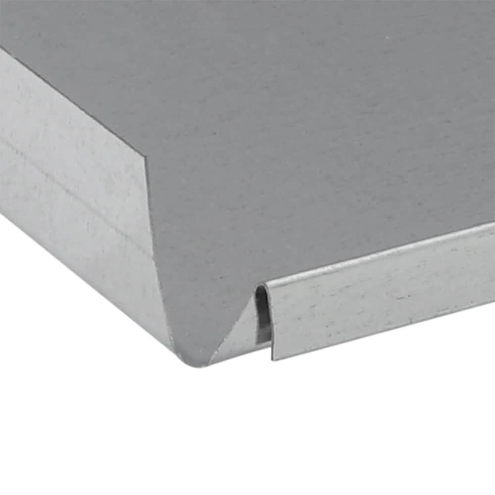 slide 5 of 6, IMPERIAL 14.5-in x 8.25-in Galvanized steel Rectangular Duct End Cap, 1 ct