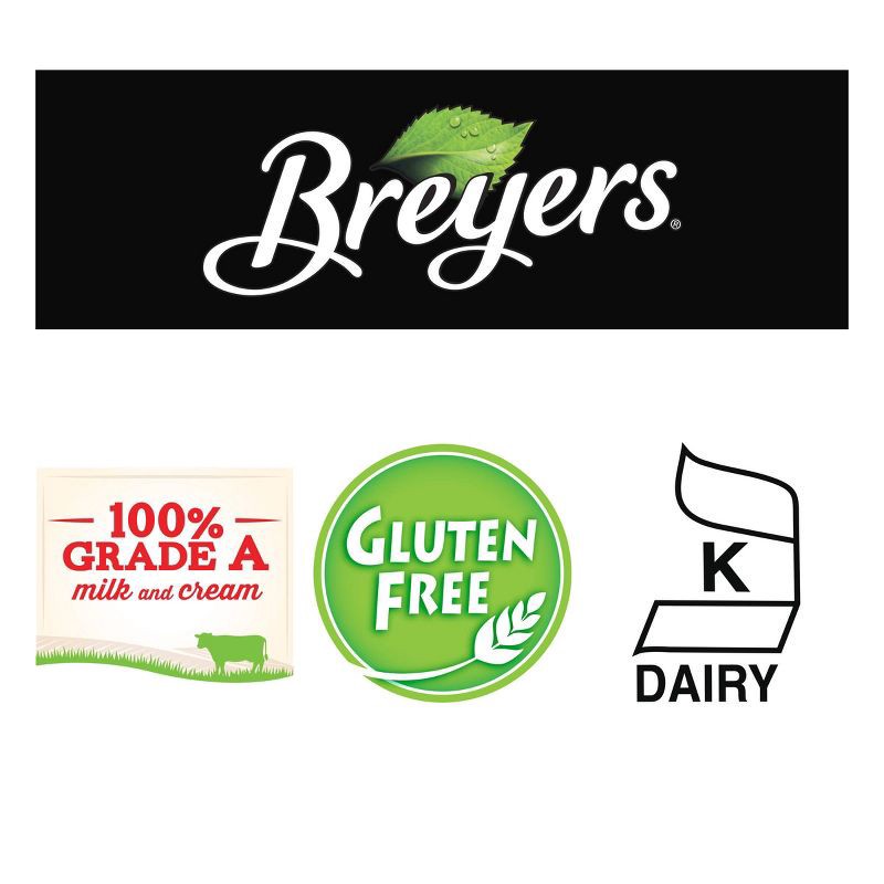 slide 7 of 9, Breyers Ice Cream Breyers Chocolate Peanut Butter Ice Cream - 48oz, 48 oz