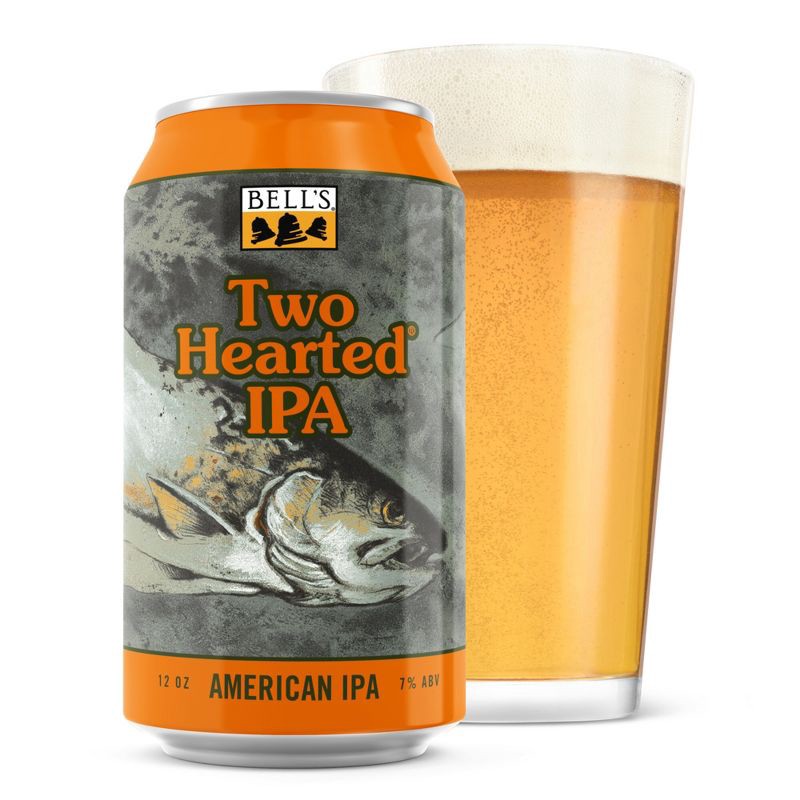 slide 2 of 8, Bell's Brewery Bell's Two Hearted IPA Beer - 12pk/12 fl oz Cans, 12 ct; 12 fl oz