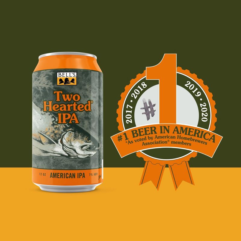 slide 6 of 7, Bell's Brewery Bell's Two Hearted Ale IPA Beer - 12pk/12 fl oz Cans, 12 ct; 12 fl oz