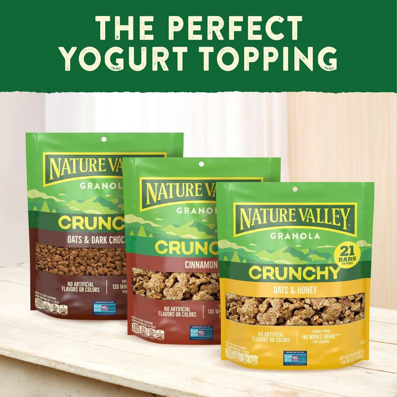 slide 7 of 10, Nature Valley Oats 'N Honey Granola Crunch - 16oz, 16 oz
