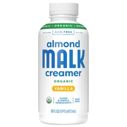 Malk Creamer Almond Vanilla