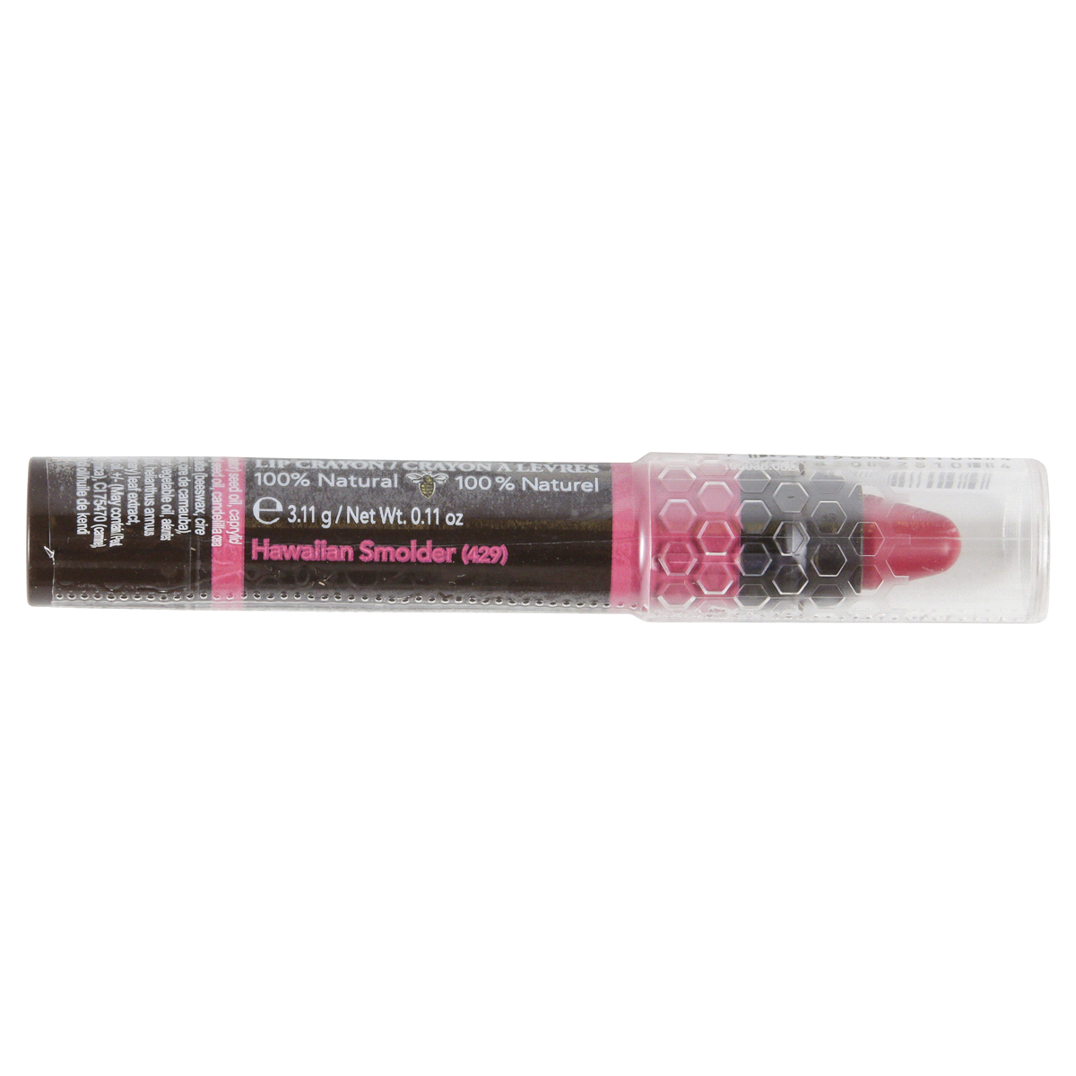 slide 2 of 4, Burt's Bees 100% Natural Origin Moisturizing Matte Lip Crayon, Hawaiian Smolder - 1 Crayon, 0.11 oz