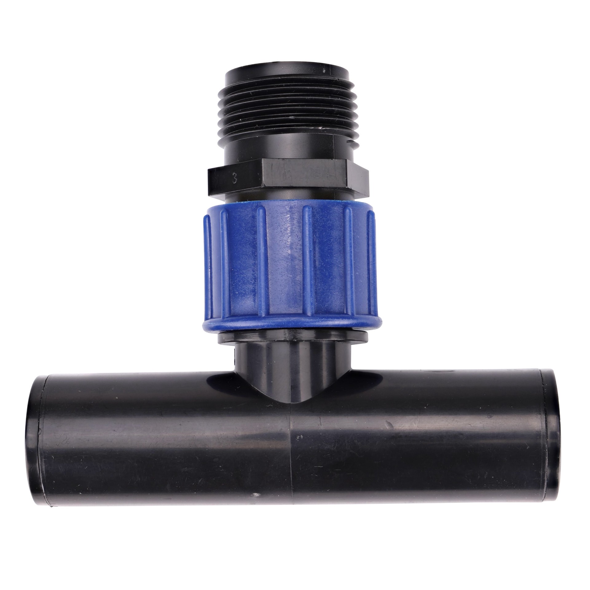 slide 4 of 6, Raindrip 5/8-in Plastic Compression Drip Irrigation Tee, 1 ct