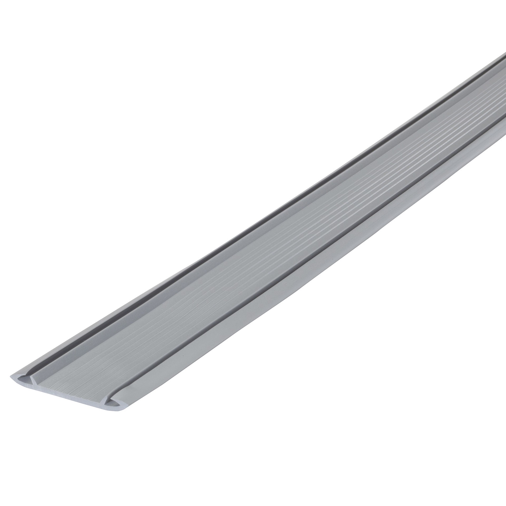 slide 5 of 6, M-D 36-in x 3-in Aluminum Door threshold (Install with Screws), 1 ct