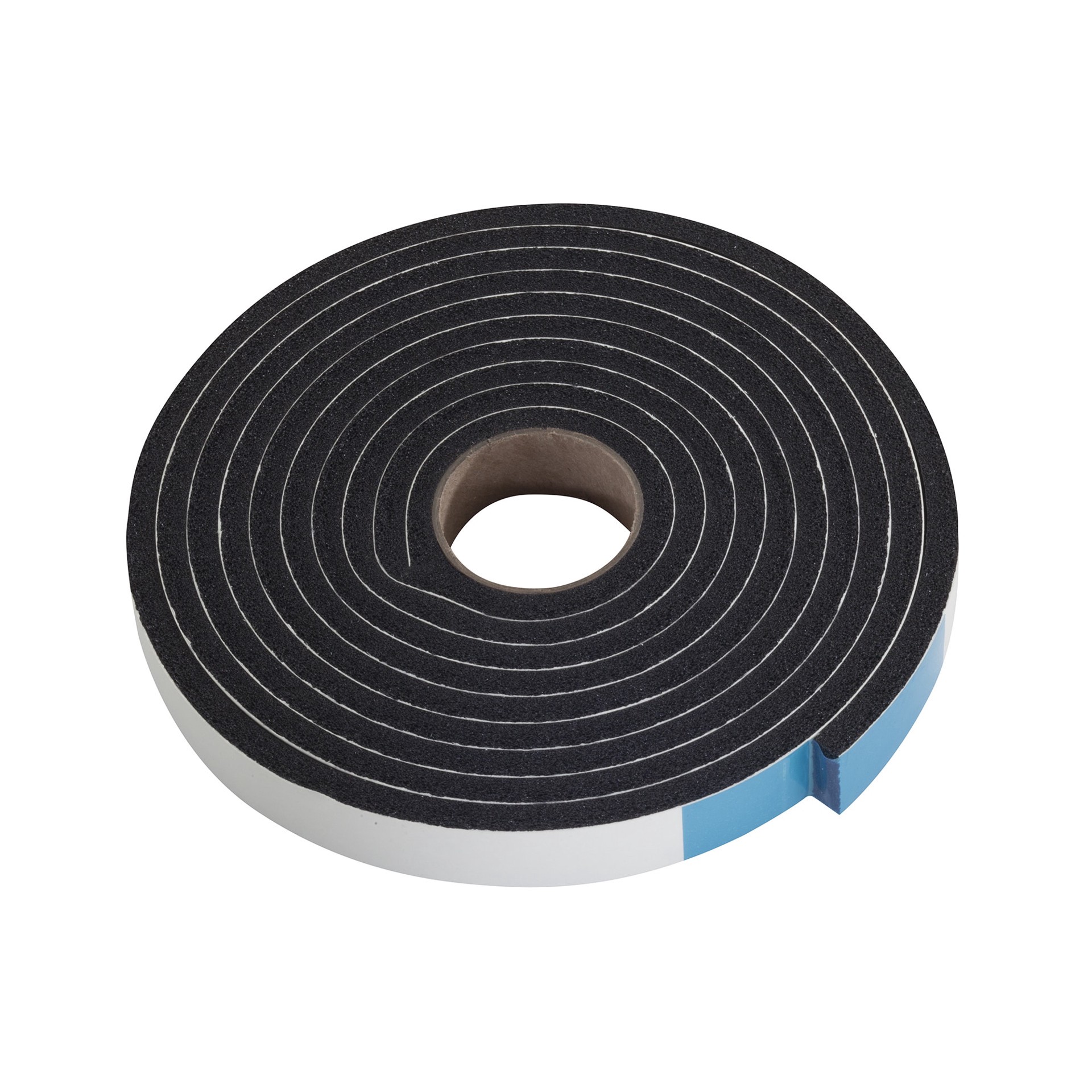 slide 6 of 6, M-D 10-ft x 3/4-in x 1/4-in Black PVC sponge Window Weatherstrip, 1 ct
