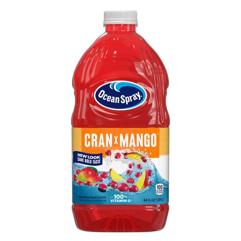 slide 2 of 10, Ocean Spray Cranberry Mango - 64 fl oz Bottle, 64 fl oz